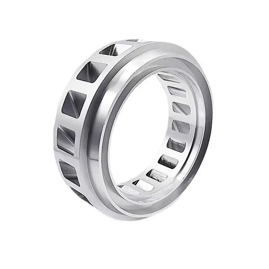 Non-Standard Customized Plastic Bearing Pulley Coated Nylon/POM Flat-Type Bearing Pulley 6*21.9*7mm