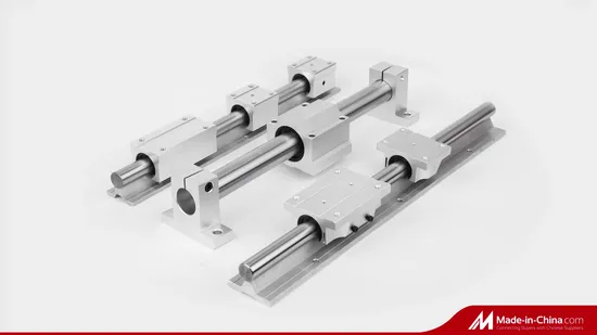 Support d'arbre de guidage linéaire Dia35, pièces automobiles, machines, Rail de guidage linéaire CNC